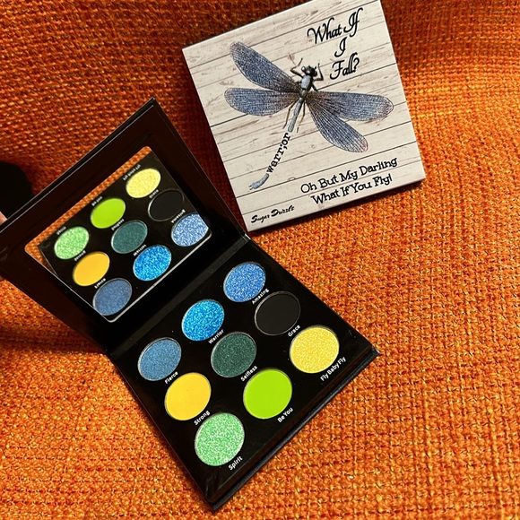 Authentic Sugar Drizzle The Dragonfly Warrior What If I Fall?.. 9 Pan Palette - Picture 9 of 9